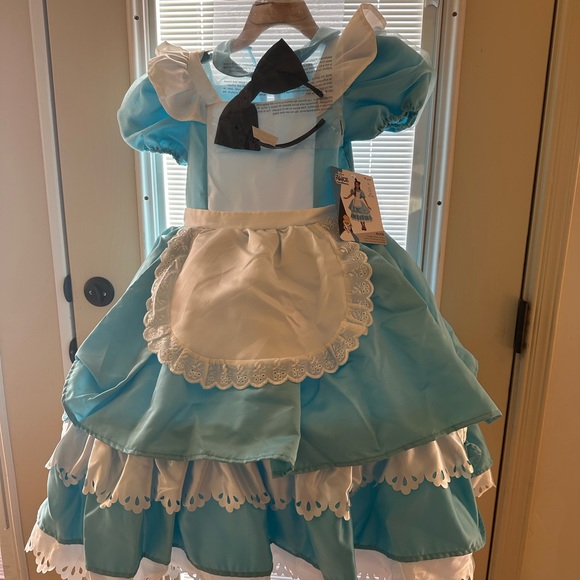 ALICE IN WONDERLAND costume size 8-10, new with tags. - Picture 7 of 8